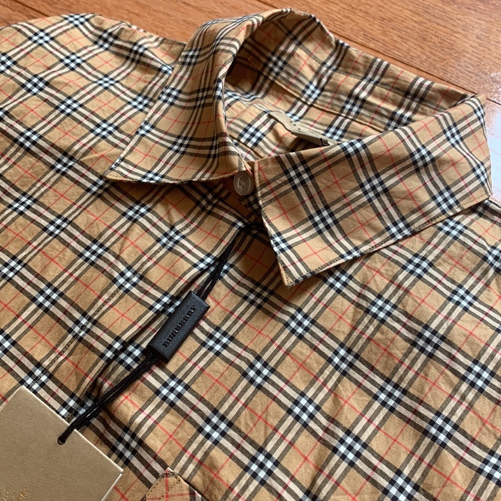 Burberry Button Down Collar Shirt